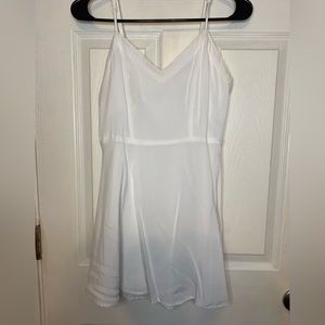Women’s summer dress with cut out back